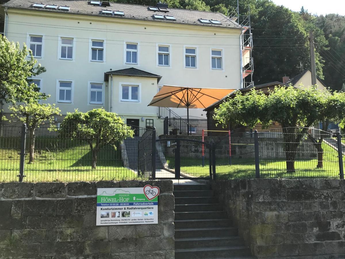 Pension Hoenel-Hof バート・シャンダウ エクステリア 写真